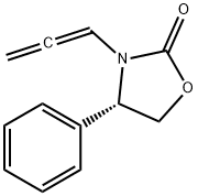 (4S)-4-phenyl-3-(1,2-propadienyl)-2-Oxazolidinone Structure