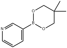 3-피리딘붕소산 네오펜틸글리콜 에스테르 구조식 이미지
