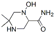 2-피페라진카르복사미드,1-히드록시-5,5-디메틸-(9CI) 구조식 이미지