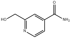 4-Pyridinecarboxamide,2-(hydroxymethyl)-(9CI) Structure