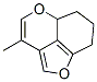 Furo[4,3,2-de][1]benzopyran, 5a,6,7,8-tetrahydro-3-methyl- (9CI) Structure