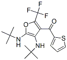 Methanone,  [4,5-bis[(1,1-dimethylethyl)amino]-2-(trifluoromethyl)-3-furanyl]-2-thienyl- 구조식 이미지