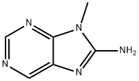 9H-Purin-8-amine, 9-methyl- (9CI) Structure