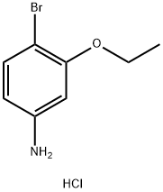 4-BROMO-3-ETHOXYANILINE HYDROCHLORIDE 구조식 이미지