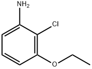 Benzenamine, 2-chloro-3-ethoxy- Structure