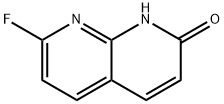 7-FLUORO-[1,8]NAPHTHYRIDIN-2-OL 구조식 이미지