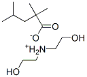 bis(2-hydroxyethyl)ammonium 2,2,4-trimethylvalerate  Structure