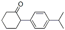 2-[4-(isopropyl)phenyl]cyclohexan-1-one Structure