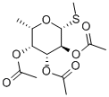 METHYL 2,3,4-TRI-O-ACETYL-1-THIO-BETA-L-FUCOPYRANOSIDE Structure