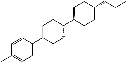 4-[trans-4(trans-4-Propylcyclohexyl) cyclohexyl]toluene 4-[trans-4(trans-4-Propylcyclohexyl)cyclohexyl]toluene 구조식 이미지