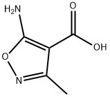 5-AMINO-3-METHYL-ISOXAZOLE-4-CARBOXYLIC ACID 구조식 이미지
