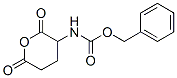 Carbamic acid, (tetrahydro-2,6-dioxo-2H-pyran-3-yl)-, phenylmethyl ester (9CI) Structure