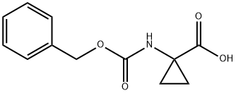 1-(Cbz-amino)cyclopropanecarboxylic acid Structure