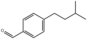 p-(isopentyl)benzaldehyde 구조식 이미지