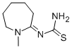 (Hexahydro-1-methyl-2H-azepin-2-ylidene)thiourea Structure