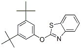 2-[3,5-di(tert-butyl)phenoxy]benzothiazole Structure