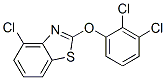 4-chloro-2-(2,3-dichlorophenoxy)benzothiazole Structure