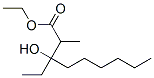 ethyl 3-ethyl-3-hydroxy-2-methylnonan-1-oate Structure