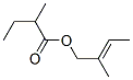 2-메틸부트-2-에닐2-메틸부티레이트 구조식 이미지