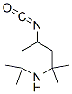2,2,6,6-테트라메틸피페리딘-4-일이소시아네이트 구조식 이미지
