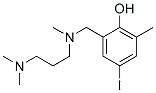 N,N,N'-trimethyl-N'-(2-hydroxy-3-methyl-5-iodobenzyl)-1,3-propanediamine 구조식 이미지