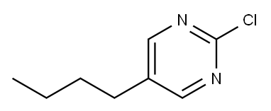 5-Butyl-2-chloropyrimidine 구조식 이미지