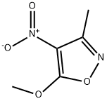 Isoxazole, 5-methoxy-3-methyl-4-nitro- (9CI) 구조식 이미지