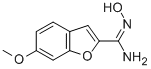 2-Benzofurancarboximidamide, N-hydroxy-6-methoxy- 구조식 이미지