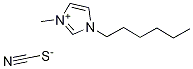 1-Hexyl-3-MethyliMidazoliuM thiocyanate Structure