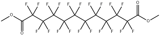 DIMETHYL PERFLUORO-1,10-DECANEDICARBOXYLATE Structure