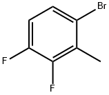 6-브로모-2,3-DIFLUOROTOLUENE 구조식 이미지