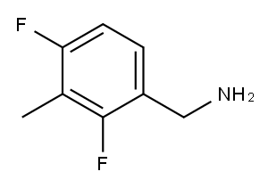 2,4-DIFLUORO-3-METHYLBENZYLAMINE Structure