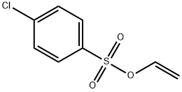 vinyl p-chlorobenzenesulphonate Structure