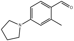 2-METHYL-4-PYRROLIDIN-1-YL-BENZALDEHYDE Structure