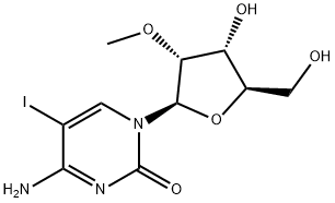 5-IODO-2'-O-메틸시티딘 구조식 이미지