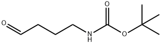 tert-butyl(4-oxobutyl)carbaMic acid Structure