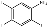 2-Iodo-4,5-Difluoroaniline 구조식 이미지