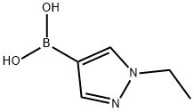 1-Ethylpyrazole-4-boronic acid 구조식 이미지