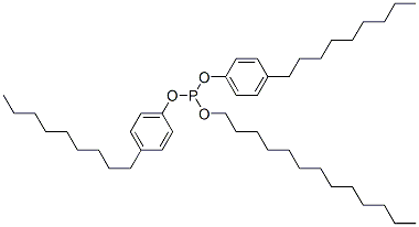 비스(4-노닐페닐)트리데실포스파이트 구조식 이미지
