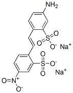 5-아미노-2-[2-(4-니트로-2-설포페닐)비닐]벤젠설폰산,나트륨염 구조식 이미지