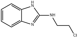1H-벤즈이미다졸-2-아민,N-(2-클로로에틸)-(9CI) 구조식 이미지