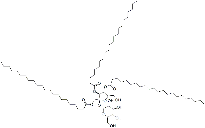 SUCROSE TRIBEHENATE Structure