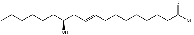 RICINELAIDIC ACID 구조식 이미지