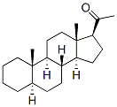 Pregnan-20-one, (5alpha)- Structure