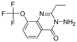 4(3H)-Quinazolinone,  3-amino-2-ethyl-8-(trifluoromethoxy)- 구조식 이미지