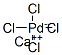calcium tetrachloropalladate(2-) 구조식 이미지