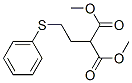 dimethyl [2-(phenylthio)ethyl]malonate Structure