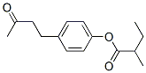 4-(3-oxobutyl)phenyl 2-methylbutyrate Structure