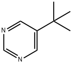 Pyrimidine, 5-(1,1-dimethylethyl)- (9CI) Structure