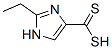 2-ethyl-1H-imidazole-4-carbodithioic acid Structure